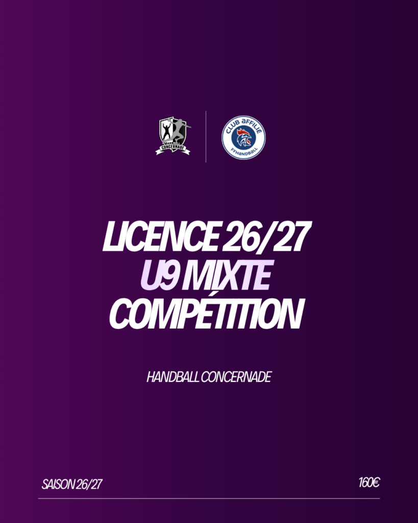 U9 mixte Tournois — 2026-2027