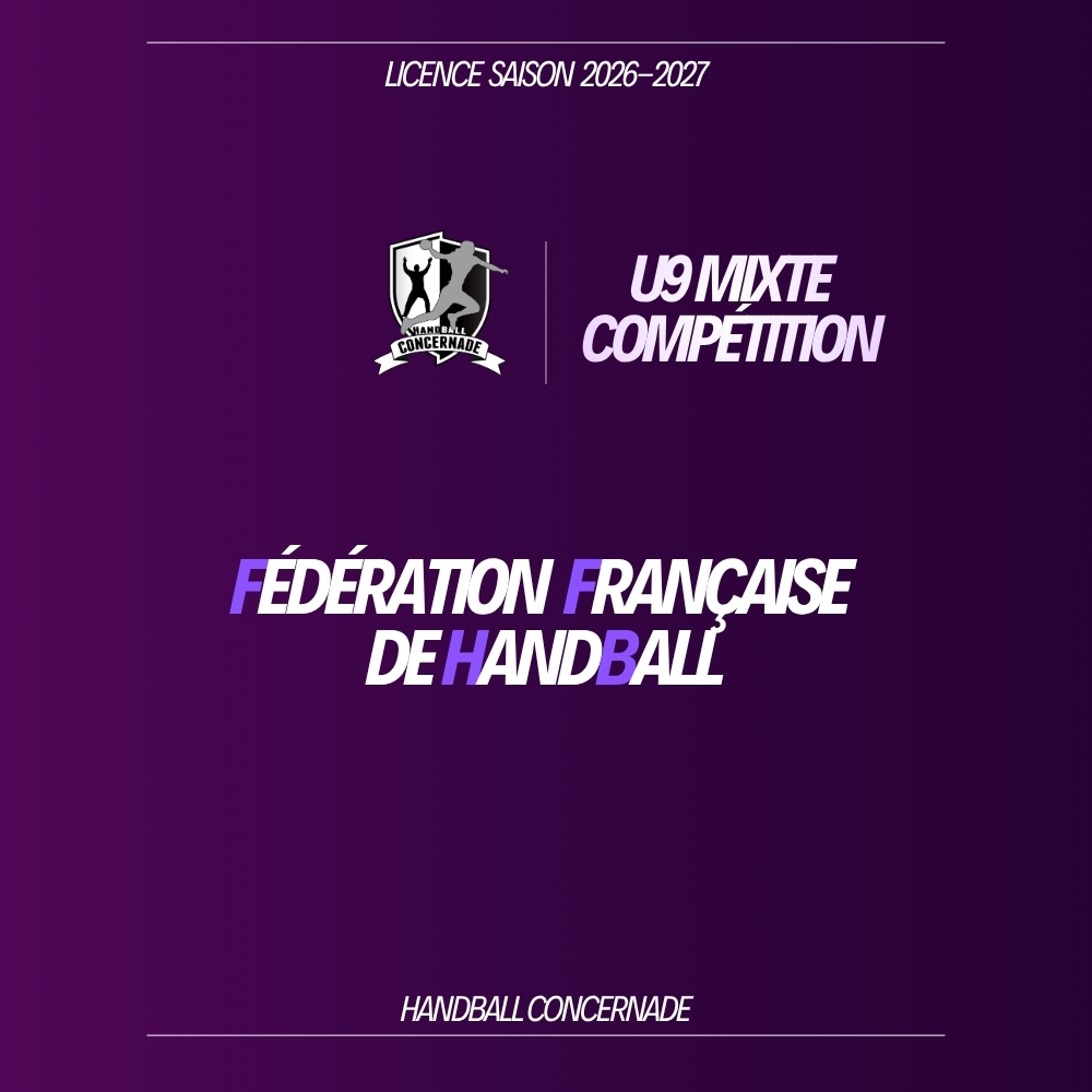 U9 mixte Tournois — 2026-2027