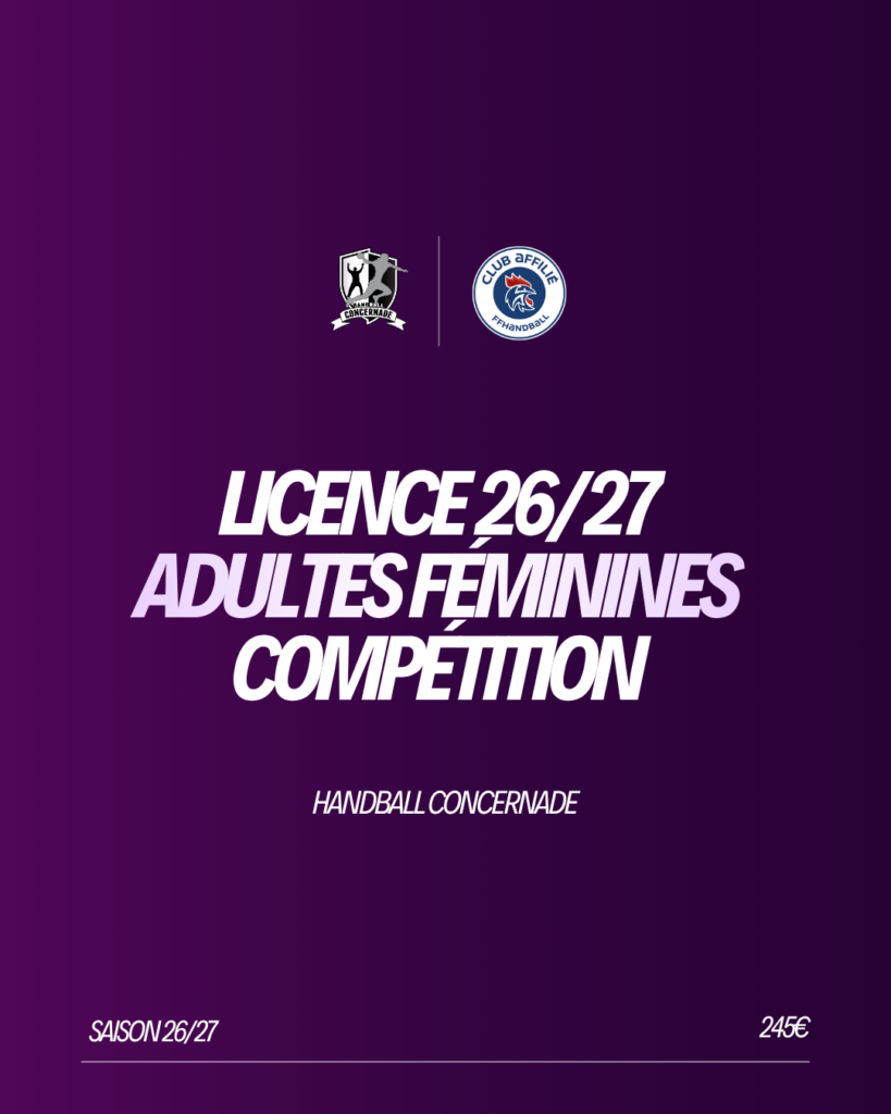 Adultes féminines Compétition — 2026-2027