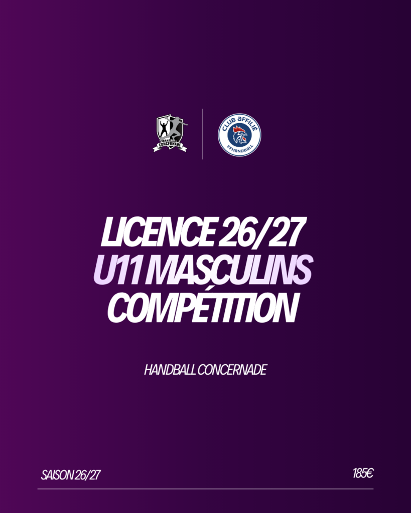 U11 mixte Compétition — 2026-2027